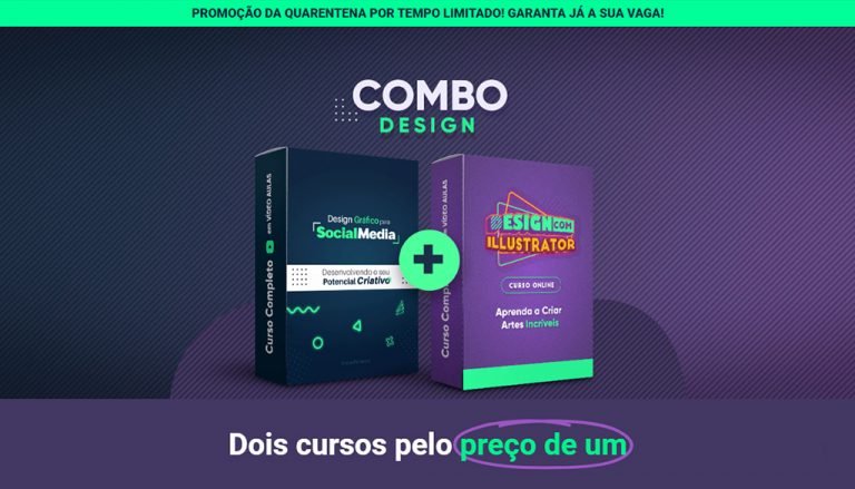 Combo Design: Design Gráfico para Social Media e Design com Illustrator