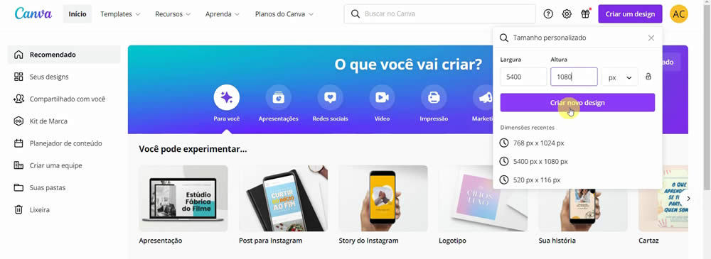 8 Dicas para criar um post carrossel no Canva para o Instagram