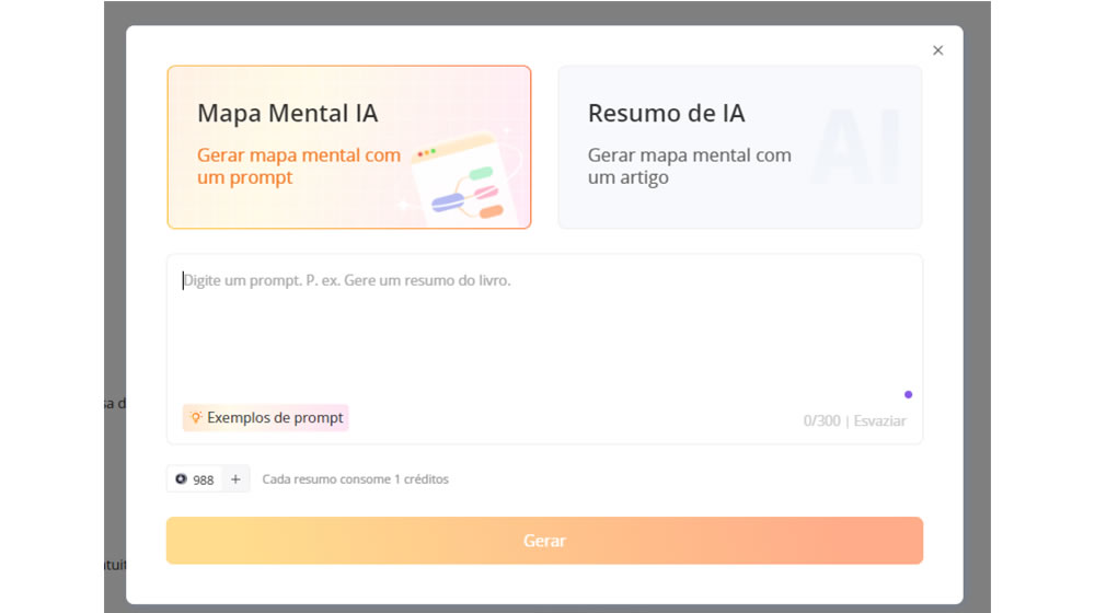 Mapa mental IA