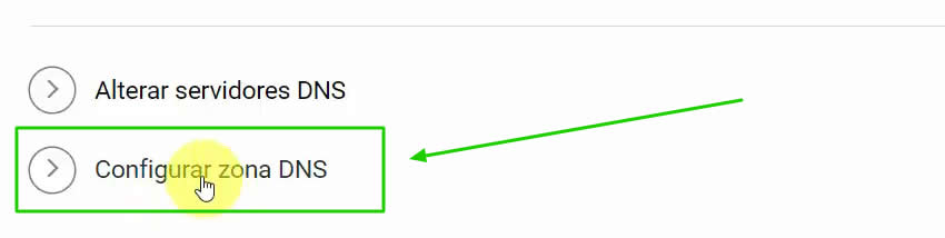 Configurar Zona DNS - Registro Br