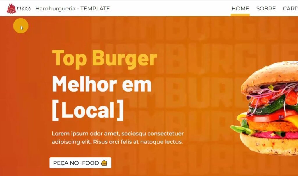 Logo cor fixa na barra de Menu