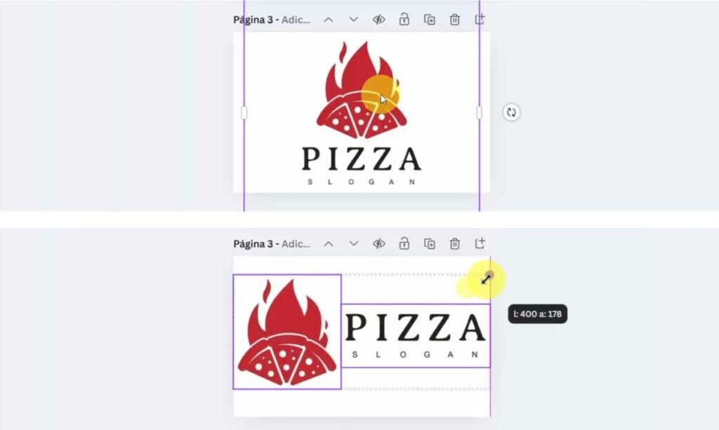 Logo pizzaria