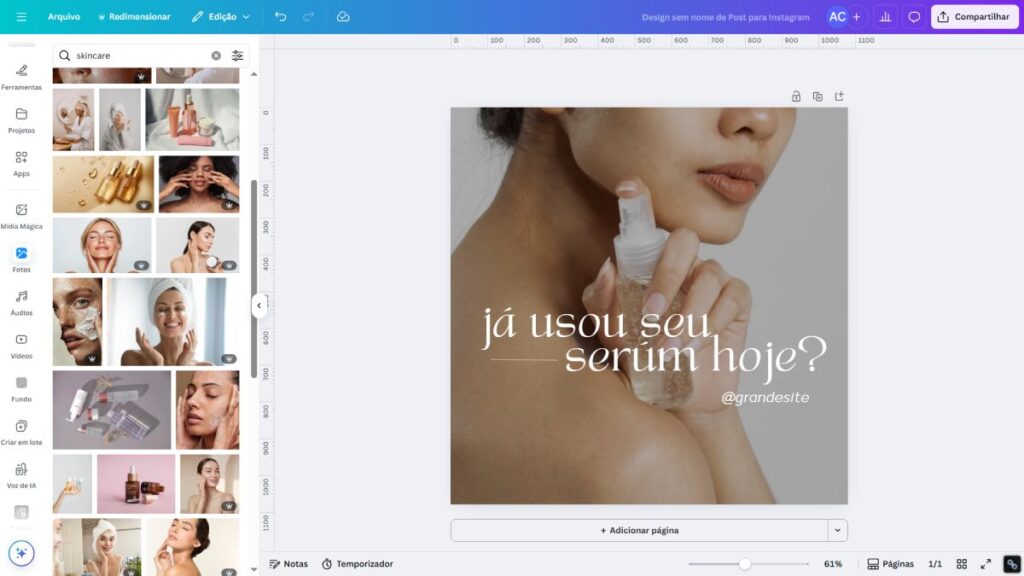 Canva - Banco de Imagens Gratuito