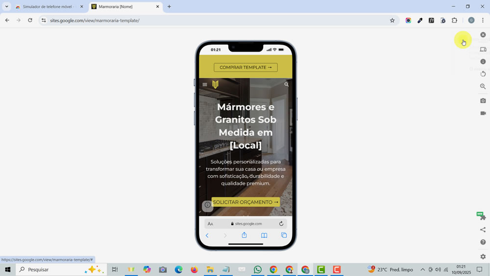 Testar site tela mobile - Como Testar Site Responsivo
